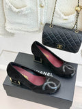 Chanel Black CC-Emblem Pumps