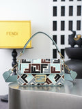 Fendi Geometric Pattern Shoulder Bag